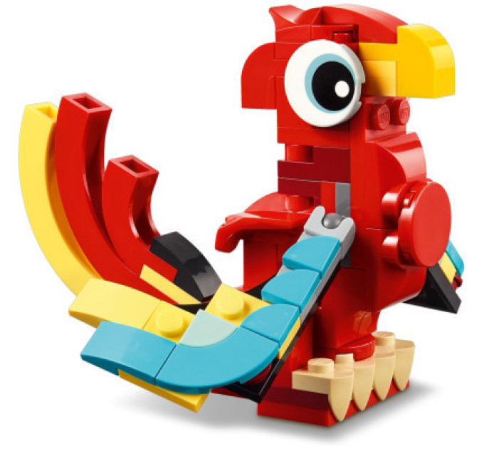 LEGO Конструктор LEGO Creator Червоний Дракон 149 деталей (31145)