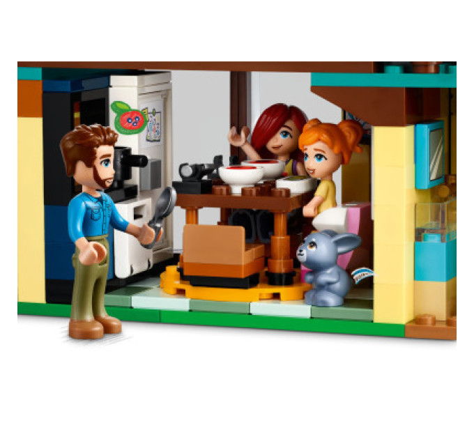 LEGO Конструктор LEGO Friends Родинні будинки Оллі й Пейслі 1126 деталей (42620)