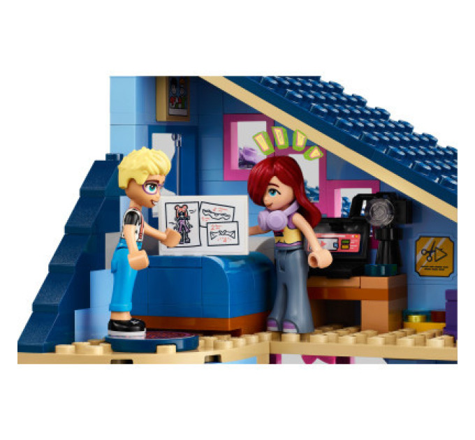 LEGO Конструктор LEGO Friends Родинні будинки Оллі й Пейслі 1126 деталей (42620)
