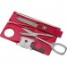 Victorinox Ніж Victorinox SwissCard Lite Transparent Red (0.7300.T)