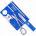 Victorinox Ніж Victorinox SwissCard Lite Transparent Blue (0.7322.T2)