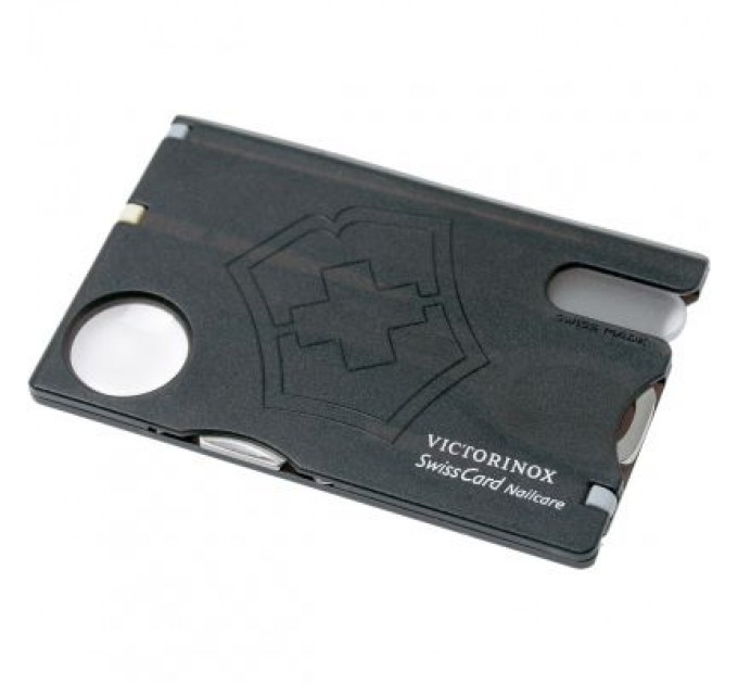 Victorinox Ніж Victorinox SwissCard NailCare Transparent Black (0.7240.T3)
