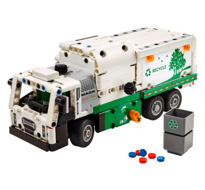 LEGO Конструктор LEGO Technic Сміттєвоз Mack LR Electric 503 деталей (42167)