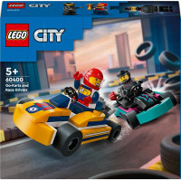 Конструктор LEGO City Картинг і гонщики 99 деталей (60400)
