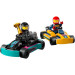 LEGO Конструктор LEGO City Картинг і гонщики 99 деталей (60400)