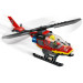 LEGO Конструктор LEGO City Пожежний рятувальний гелікоптер 85 деталей (60411)