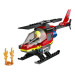 LEGO Конструктор LEGO City Пожежний рятувальний гелікоптер 85 деталей (60411)