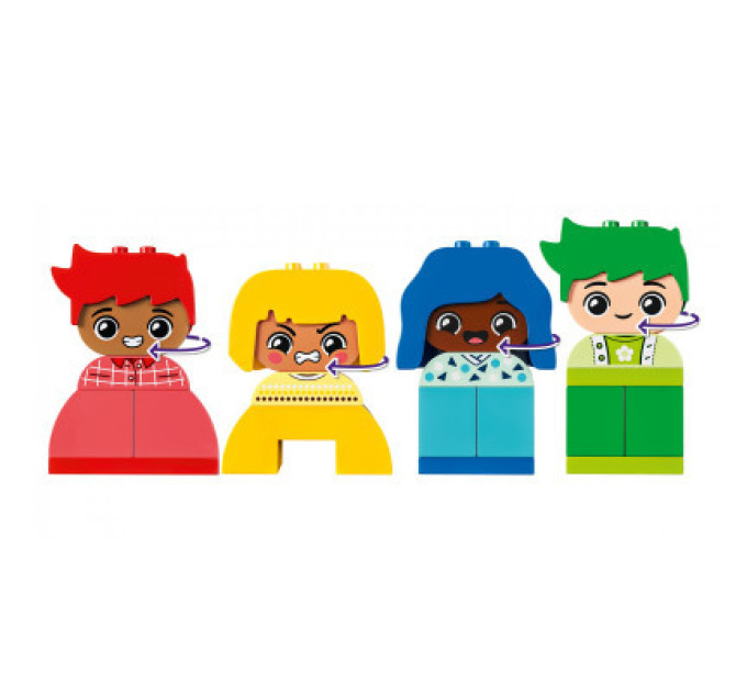 LEGO Конструктор LEGO DUPLO My First Сильні почуття та емоції 23 деталей (10415)