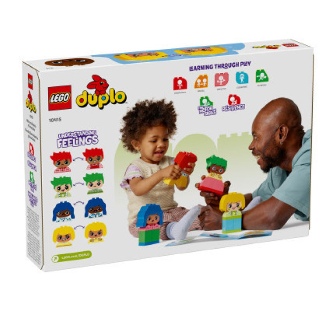 LEGO Конструктор LEGO DUPLO My First Сильні почуття та емоції 23 деталей (10415)