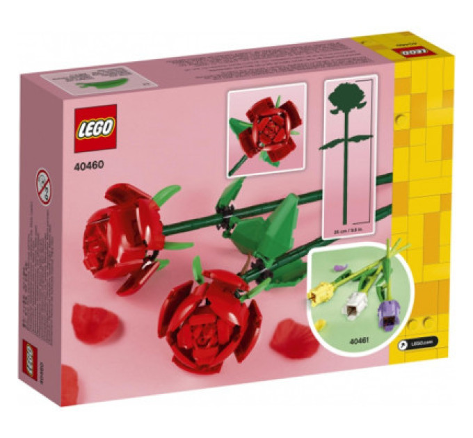 LEGO Конструктор LEGO Iconic Троянди 120 деталей (40460)