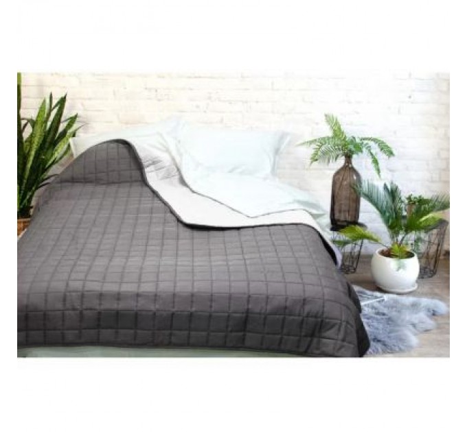 Viluta Покривало Viluta Дует Графіт 140х210 (дует_графіт_210*140)