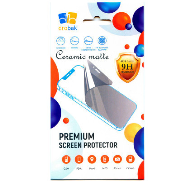 Drobak Скло захисне Drobak Matte Ceramics Poco F3 (535373)