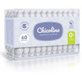 Chicolino Ватні палички Chicolino з обмежувачем, 60 шт (4823098407485)