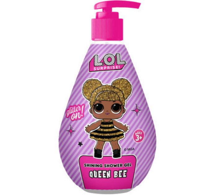 L.O.L. Surprise! Дитячий гель для душу L.O.L. Surprise! Queen Bee 300 мл (4823015944109)