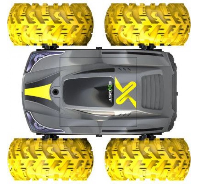 Silverlit Радіокерована іграшка Silverlit Exost 360 CROSS II, 1:18 2,4 ГГц, жовта (20257-3)
