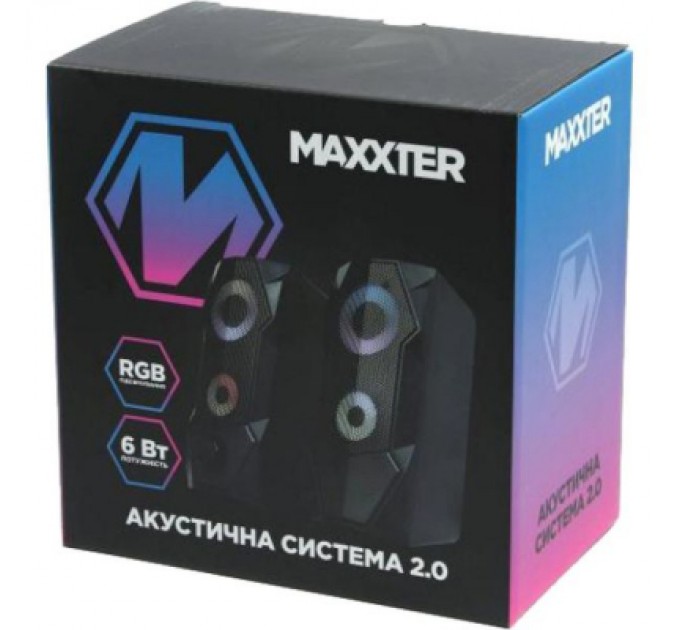 Maxxter Акустична система Maxxter CSP-U002RGB