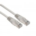 Kingda Патч-корд 1м S/FTP Cat 6A CU 27AWG LSZH grey Kingda (KD-PASFT9100GY-LSZH)