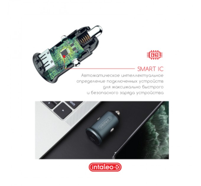 Intaleo Зарядний пристрій Intaleo CCGQPD120L (1283126509964)