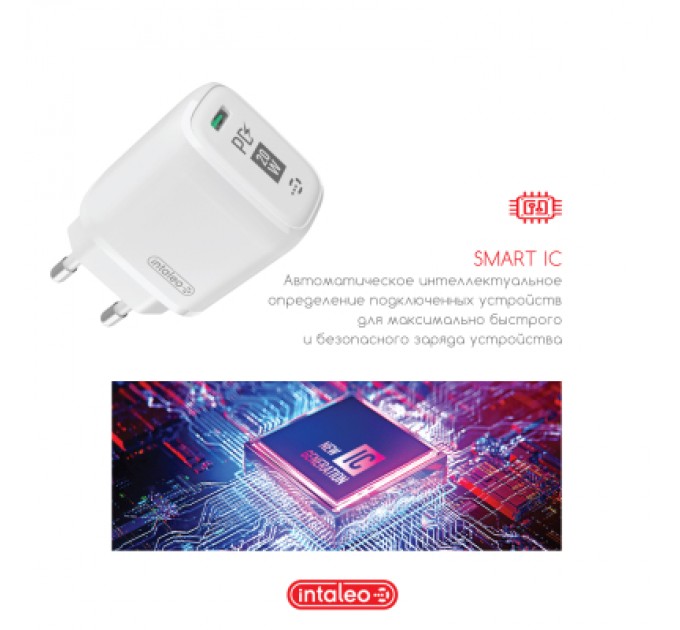 Intaleo Зарядний пристрій Intaleo TCGQPD120L (1283126510007)
