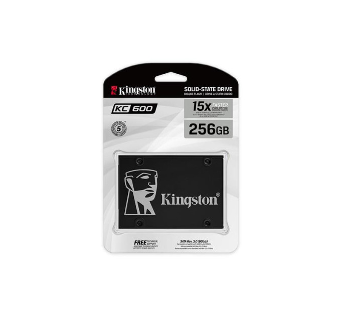 Kingston Накопичувач SSD 2.5" 256GB Kingston (SKC600/256G)