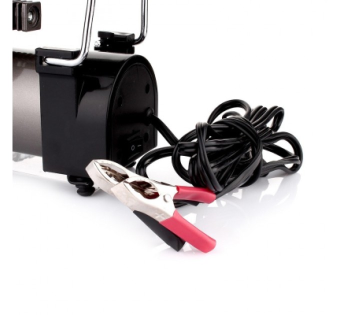 URAGAN Автомобільний компресор URAGAN на АКБ, 40 л/хв (90140)