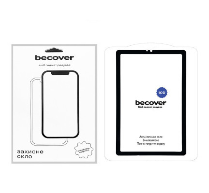 BeCover Скло захисне BeCover 10D Lenovo Tab M9 TB-310 9" Black (710580)