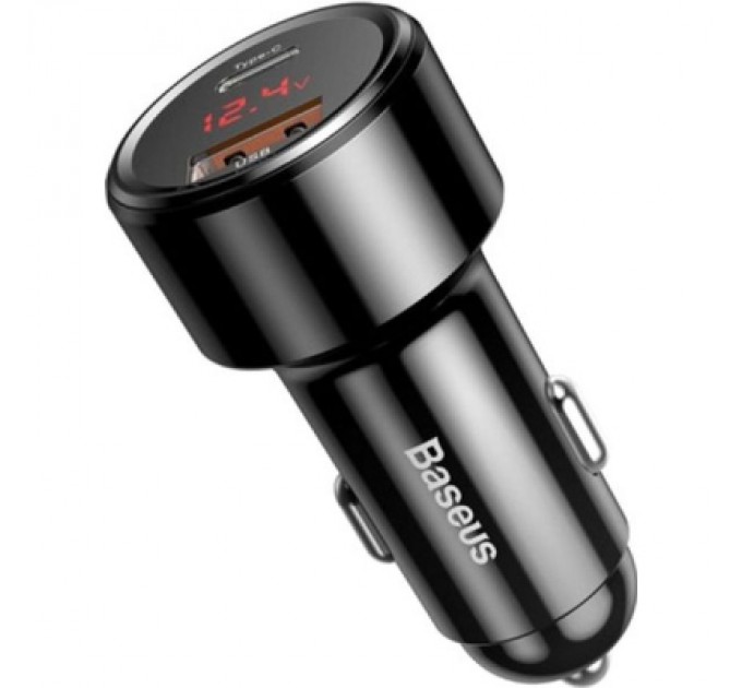 Baseus Зарядний пристрій Baseus Magic Series PPS digital display (Type-С PD + QC USB) 45W (CCMLC20C-01)