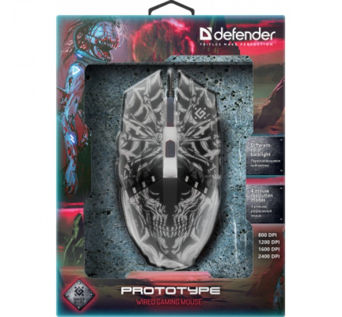 Defender Мишка Defender Prototype GM-670L Black (52670)