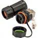 LW Конектор RJ45 водонепроникний IP68, cat.6A SFP, промисловий, комплект LW (LW-WPKJ-002B)