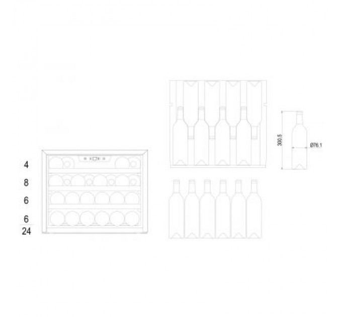 Hansa Холодильник Hansa BWC60241B