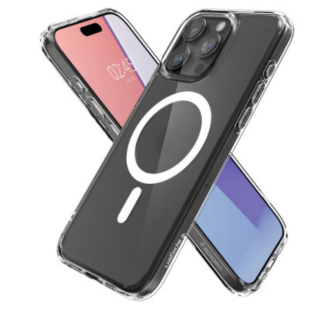 Spigen Чохол до мобільного телефона Spigen iPhone 15 Pro Max Ultra Hybrid MagFit Frost Clear (ACS06580)