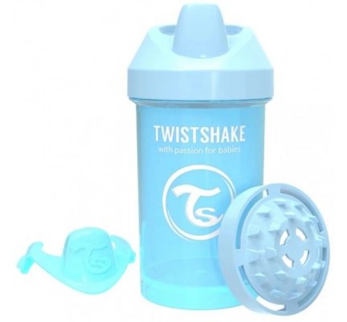 Twistshake Поїльник-непроливайка Twistshake 300 мл 78274 світло-блакитна (69887)