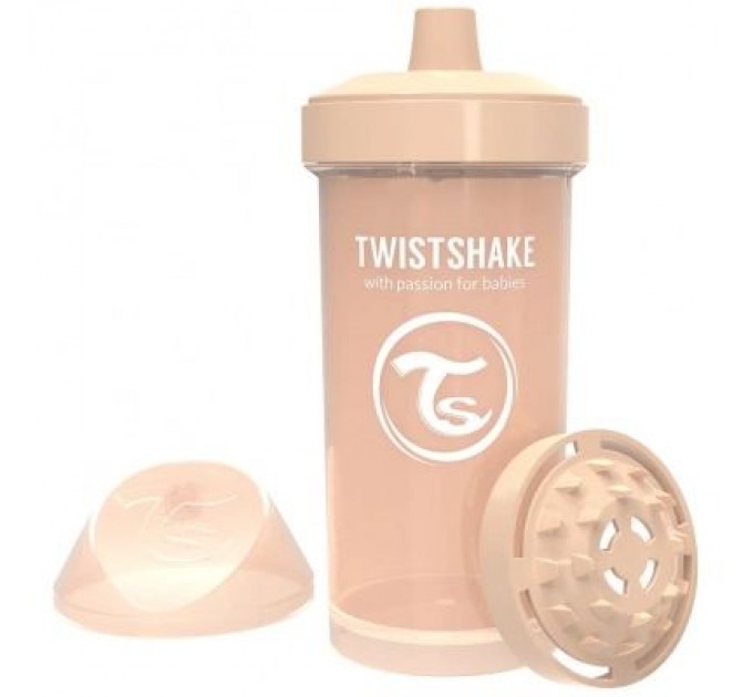 Twistshake Поїльник-непроливайка Twistshake 360 мл 78283 бежева (69897)