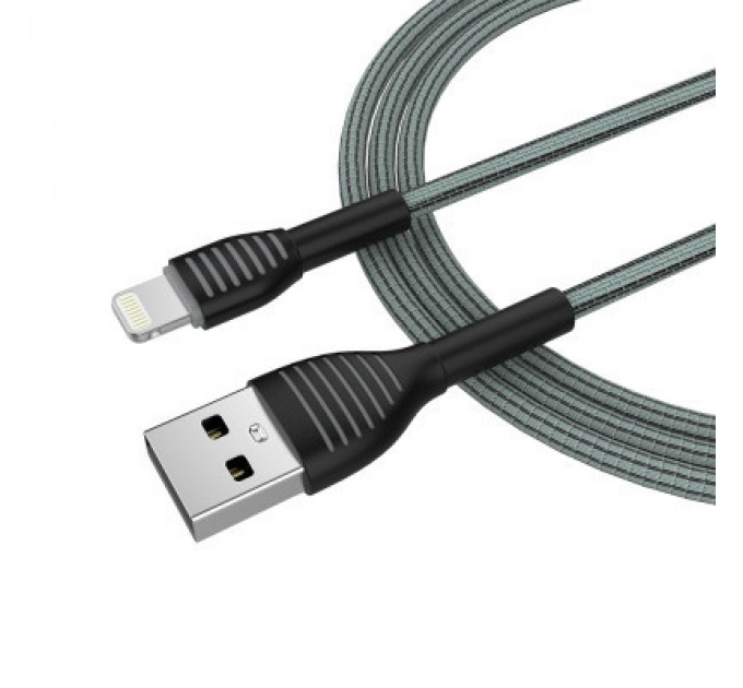 ColorWay Дата кабель USB 2.0 AM to Lightning 1.0m ColorWay (CW-CBUL041-GR)