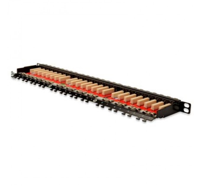 Digitus Патч-панель 19" 24xRJ-45 STP cat.6A, 0.5U Digitus (DN-91624S-SL-EA)