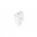 2E Зарядний пристрій 2E USB-C Wall Charger GaN 65W, white (2E-WC3USB65W-W)