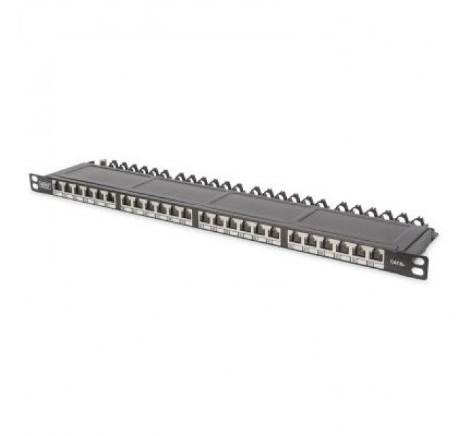 Digitus Патч-панель 19" 24xRJ-45 STP cat.6A, 0.5U Digitus (DN-91624S-SL-EA)