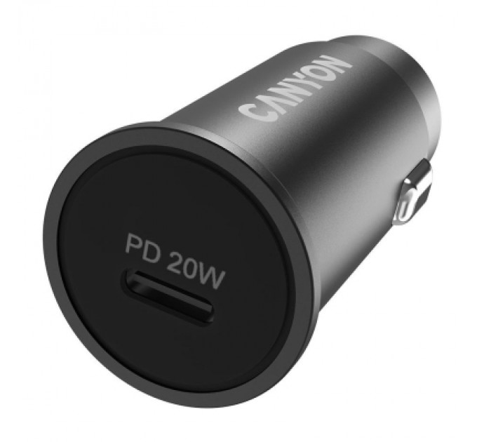 Canyon Зарядний пристрій Canyon PD 20W Pocket size car charger (CNS-CCA20B)