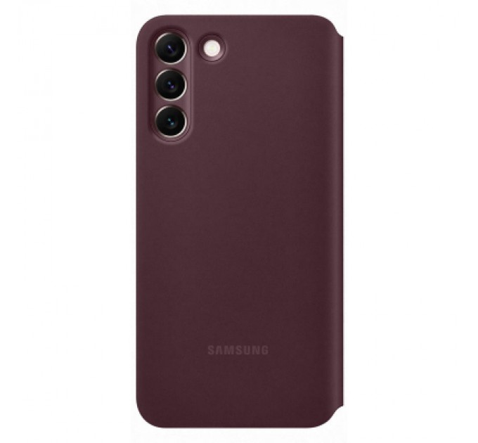 Samsung Чохол до мобільного телефона Samsung Smart Clear View Cover Galaxy S22 Plus Burgundy (EF-ZS906CEEGRU)