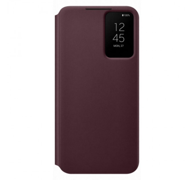 Samsung Чохол до мобільного телефона Samsung Smart Clear View Cover Galaxy S22 Plus Burgundy (EF-ZS906CEEGRU)