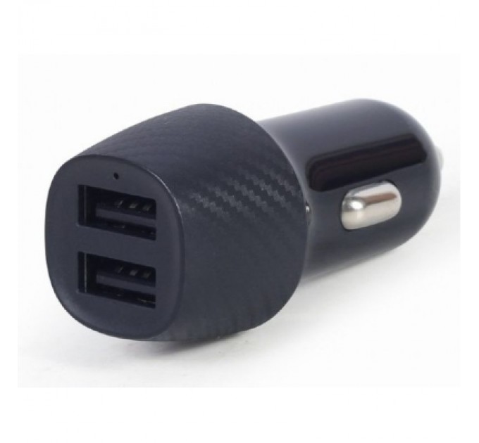 Gembird Зарядний пристрій Gembird 2 port 4.8A (TA-U2C48A-CAR-01)