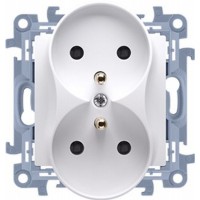 Розетка Simon SCHUKO, біла (CGZ2M.01/11)