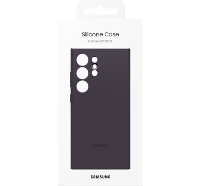 Samsung Чохол до мобільного телефона Samsung Galaxy S24 Ultra (S928) Silicone Case Dark Violet (EF-PS928TEEGWW)