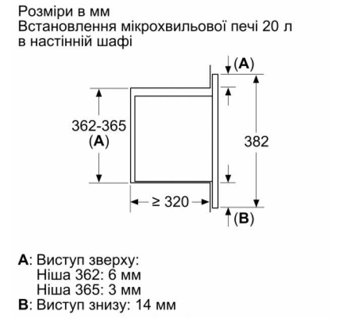 Bosch Мікрохвильова піч Bosch BFL623MC3