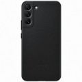 Samsung Чохол до мобільного телефона Samsung Leather Cover Galaxy S22 Plus Black (EF-VS906LBEGRU)