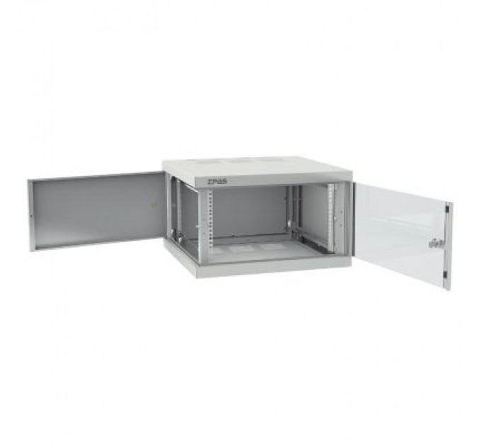 Zpas Шафа настінна Zpas 15U 19" 600x600 Z-BOX (W-ZBOX6060-15S-011)