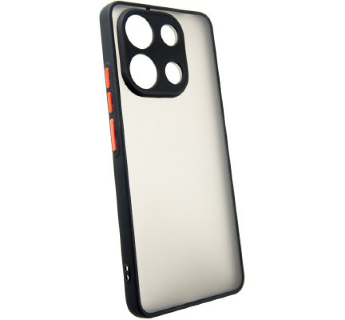 Dengos Чохол до мобільного телефона Dengos Matte Xiaomi Redmi Note 13 4G (black) (DG-TPU-MATT-140)