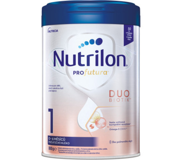 Nutrilon Дитяча суміш Nutrilon Profutura 1 для дітей від 0 до 6 місяців 800 г (8718117612086)