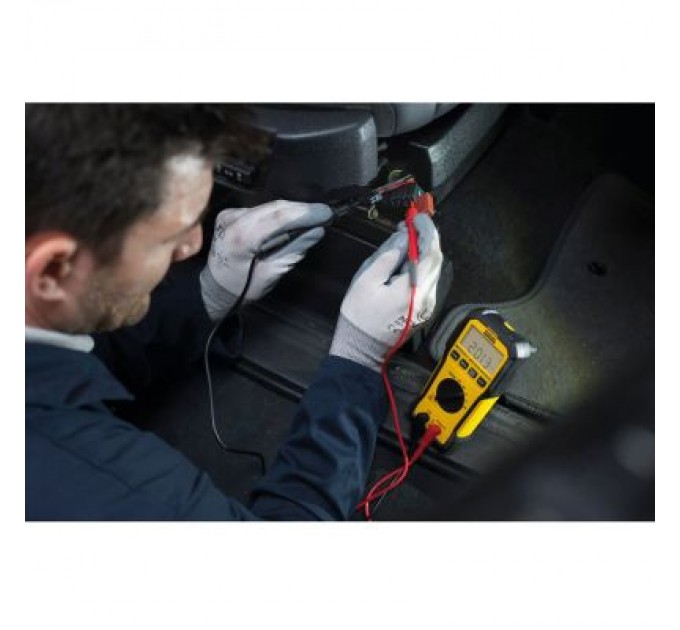 Stanley Цифровий мультиметр Stanley FATMAX, подвійний дисплей САТ ІІІ, до 600В, 10А (FMHT82563-0)