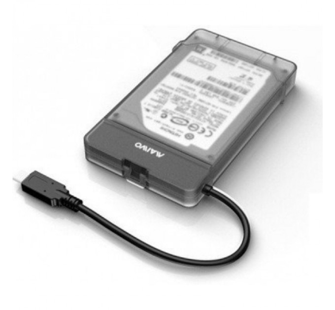 Maiwo Адаптер Maiwo USB3.1 GEN1 TypeC to HDD 2,5" SATA/SSD black (K104G2 black)